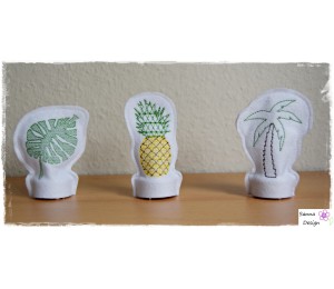 ITH - LED Teelichthülle Flamingo Party